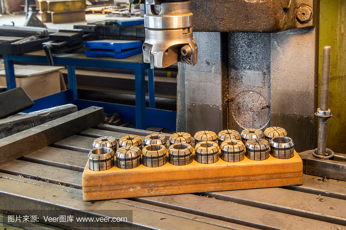 工业金属加工用铣刀在工厂进行的切削加工
